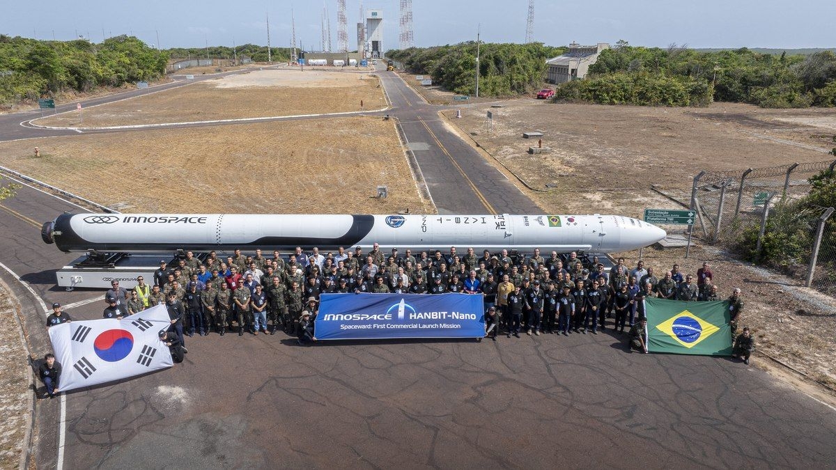Operação Spaceward lança foguete sul-coreano no Brasil
