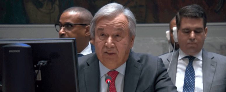 'Ataques do Hamas não vieram do nada', diz Guterres; Israel pede renúncia de secretário-geral da ONU