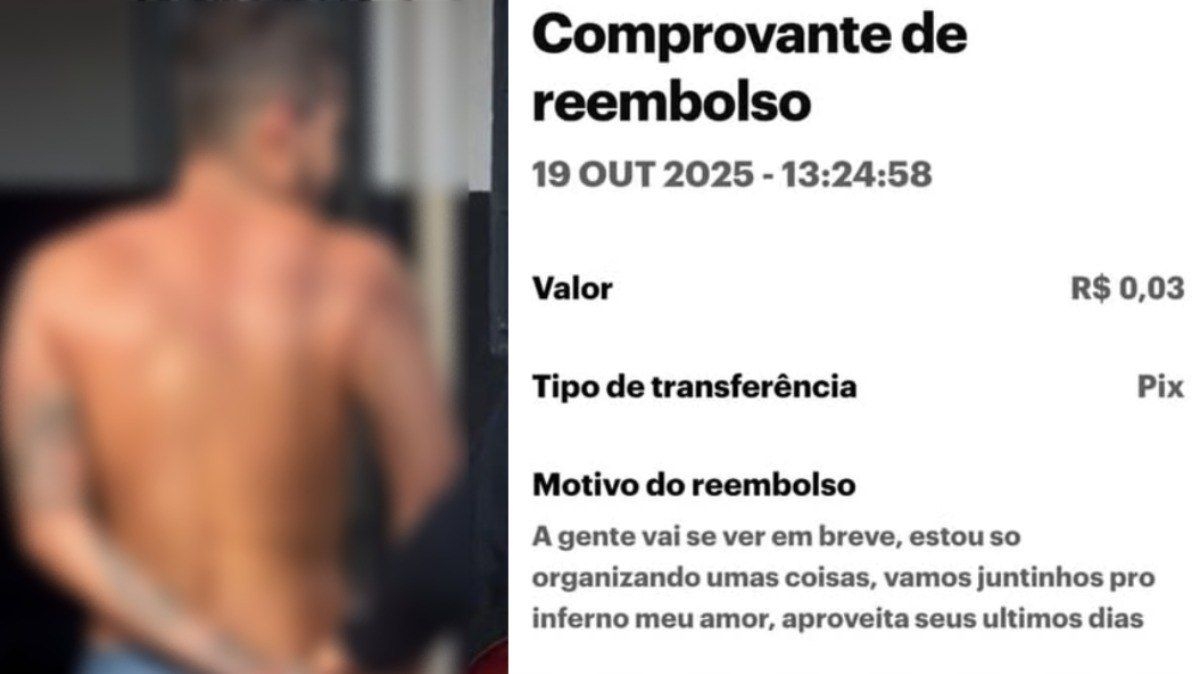 Homem é preso após enviar ameaças via Pix para ex-namorada