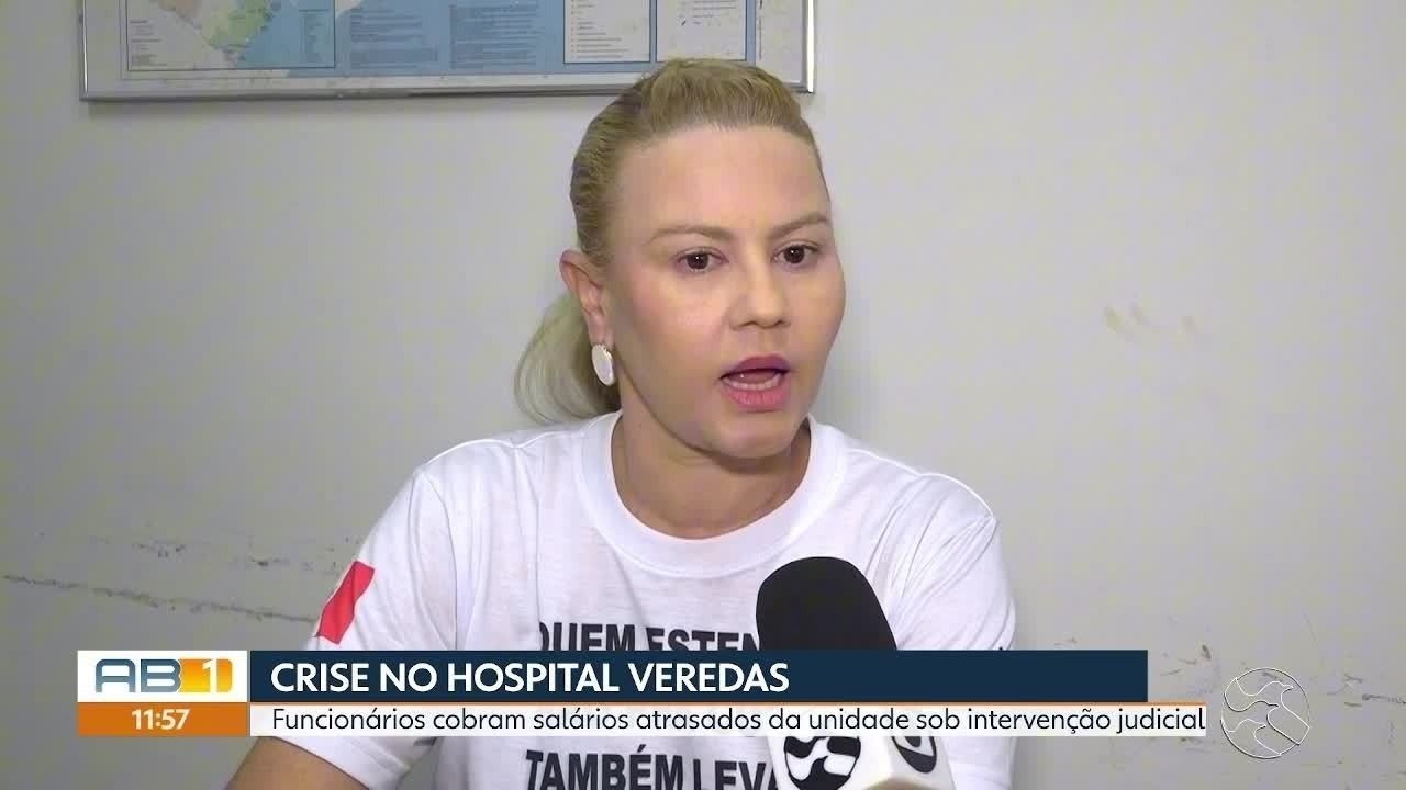 Greve dos Trabalhadores do Hospital Veredas por Salários Atrasados