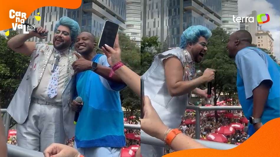 Tiago Abravanel agita carnaval com Thiaguinho e Jessi