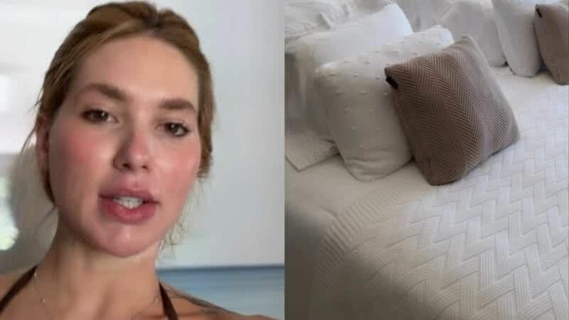 Virginia se surpreende com detalhes inusitados da mansão