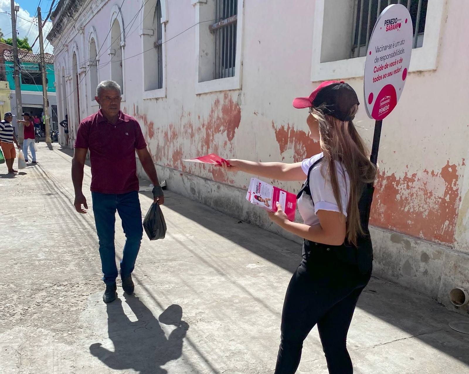 Penedo realiza ação contra o sarampo e reforça vacinação