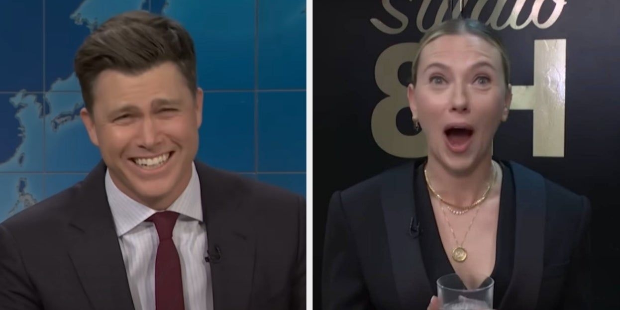 Scarlett Johansson fala sobre piada de Colin Jost no SNL