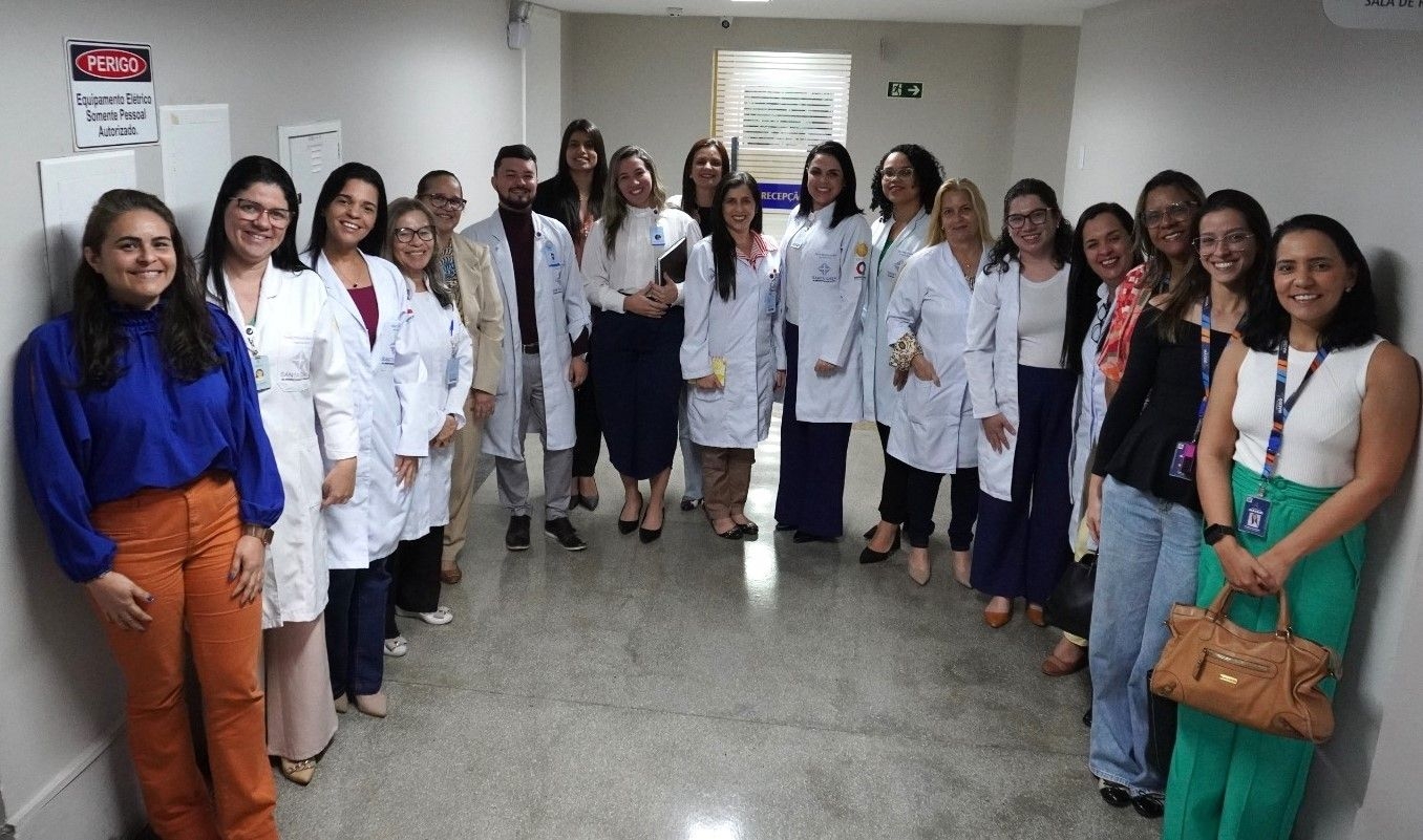 Capacitação sobre desospitalização na Santa Casa de Maceió