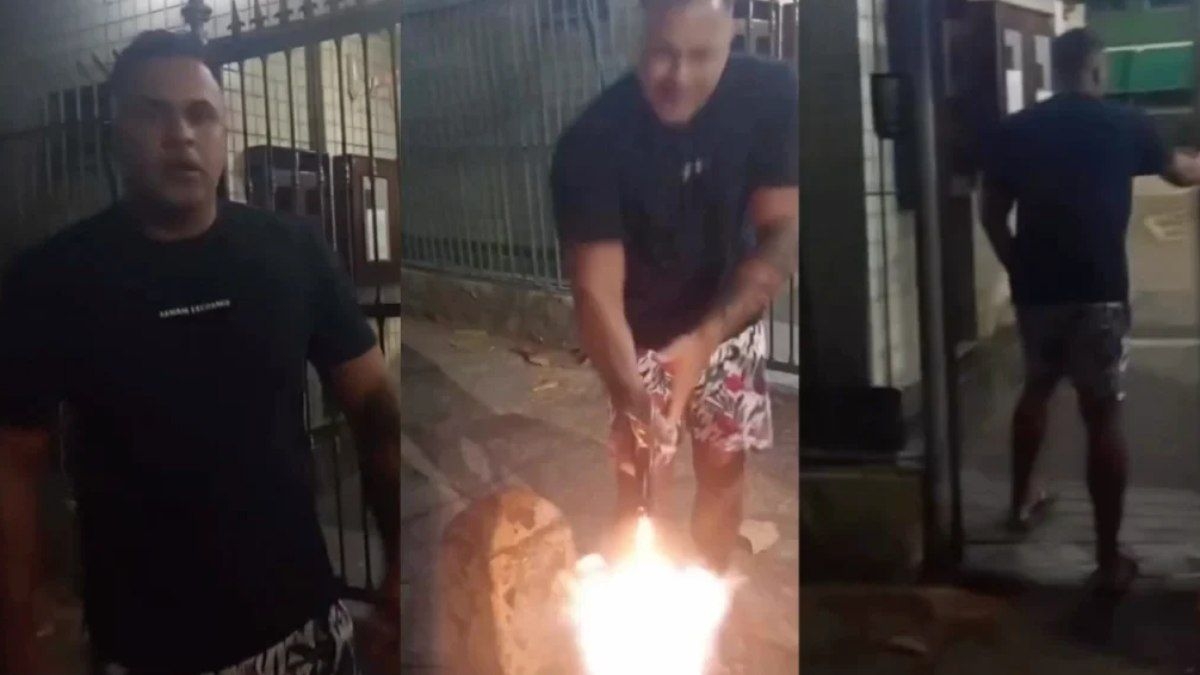 Policial é preso após atirar no pé de entregador