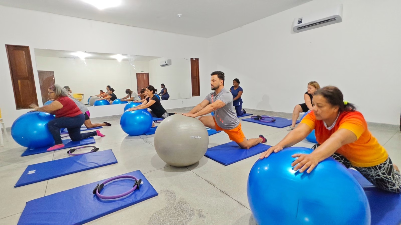 Aulas gratuitas de Pilates em Penedo para a população