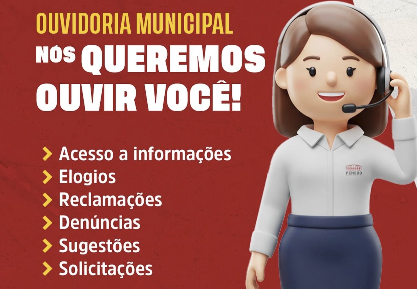 Câmara de Penedo regulamenta a Ouvidoria Municipal