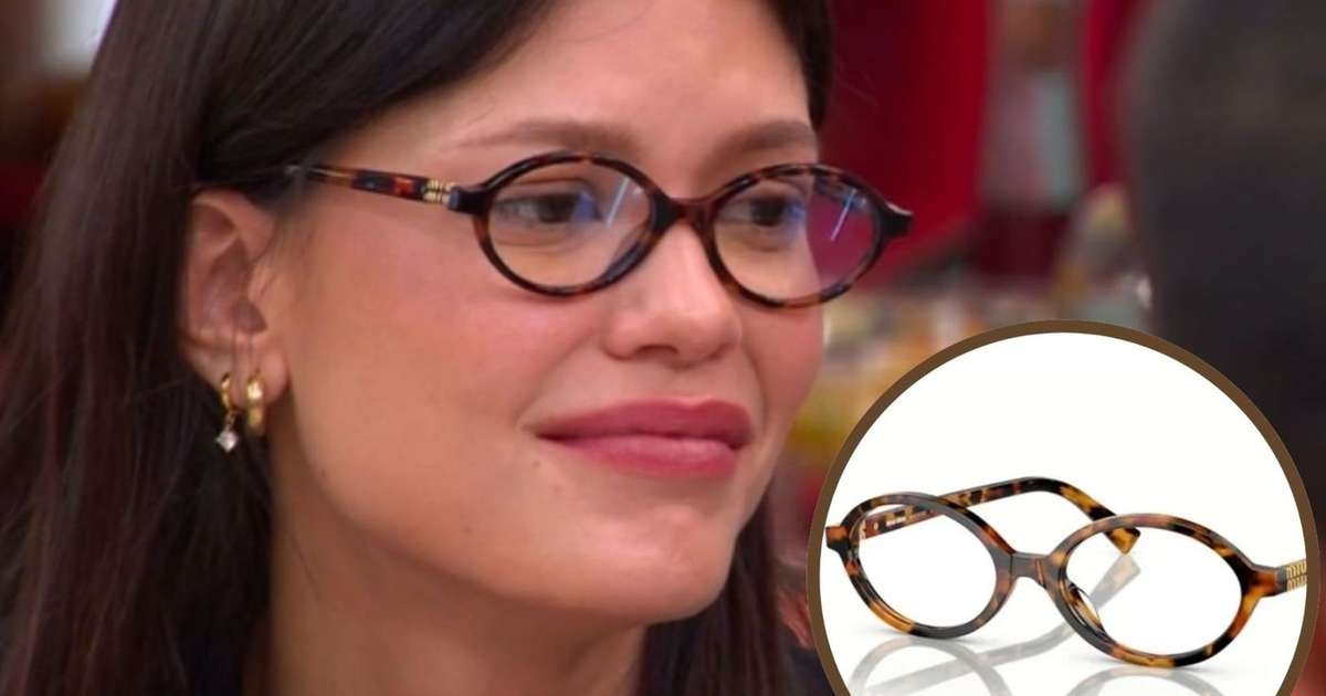 Vitória Strada se destaca com óculos fashion no BBB 25