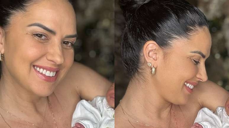 Graciele Lacerda celebra Ano Novo com a filha e explica ausência de Zezé; veja