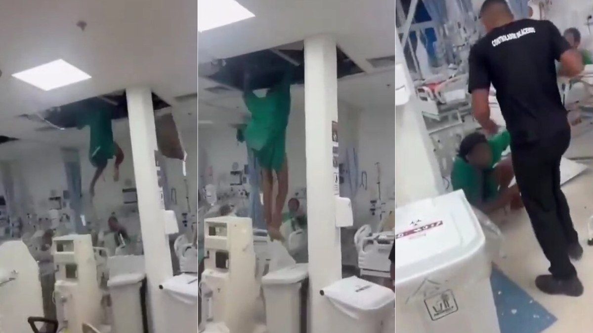 Paciente cai de duto tentando fugir de hospital no RJ