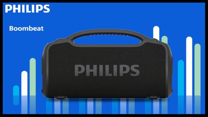 Caixa de som Boombeat da Philips com desconto imperdível