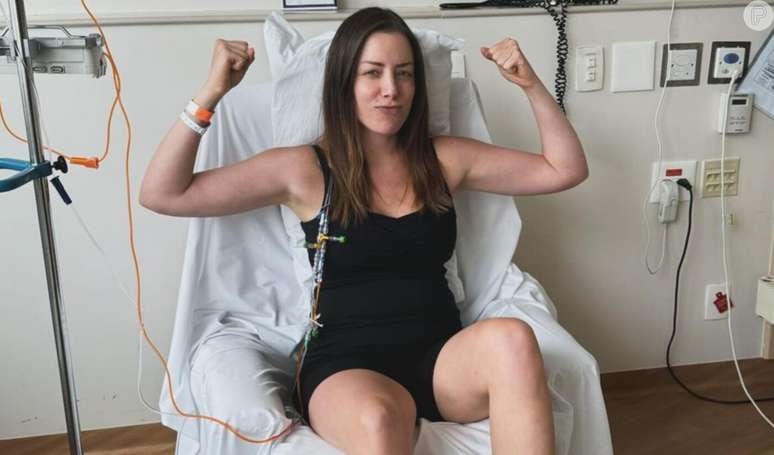 'Quatro crises de choro só hoje': filha de Roberto Justus, Fabiana Justus faz relato emocionante em luta contra leucemia