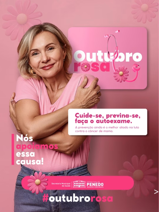 Outubro Rosa: Prefeitura de Penedo promove ações de prevenção