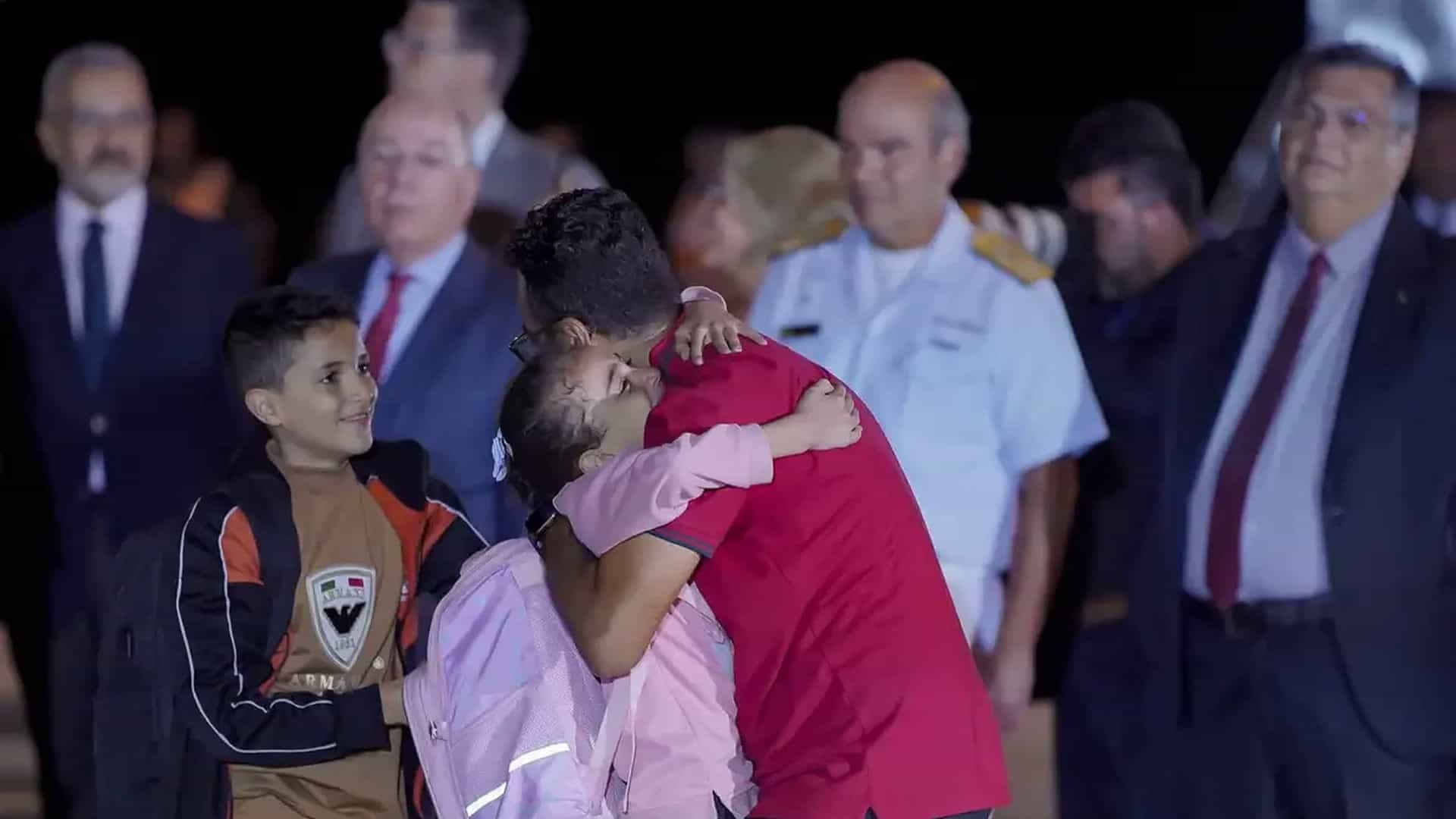 Grupo de resgatados da Faixa de Gaza chega a Brasília