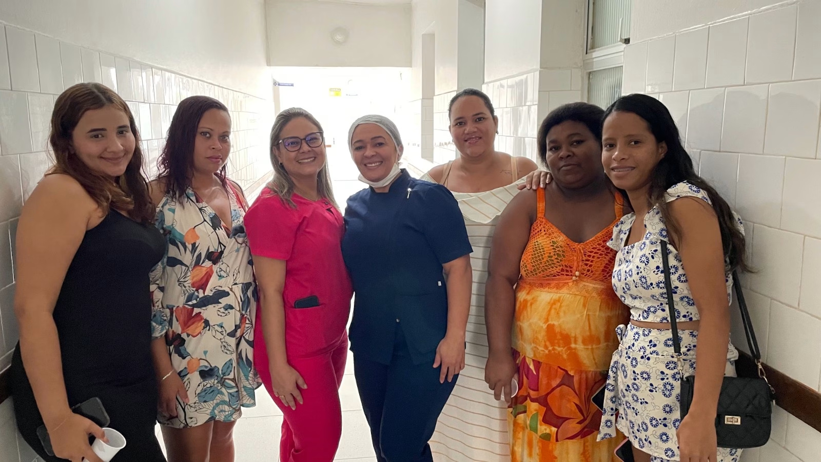 Gestantes de Penedo visitam maternidade da Santa Casa