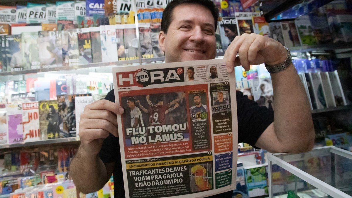 Meia Hora lidera o mercado de jornais no Rio