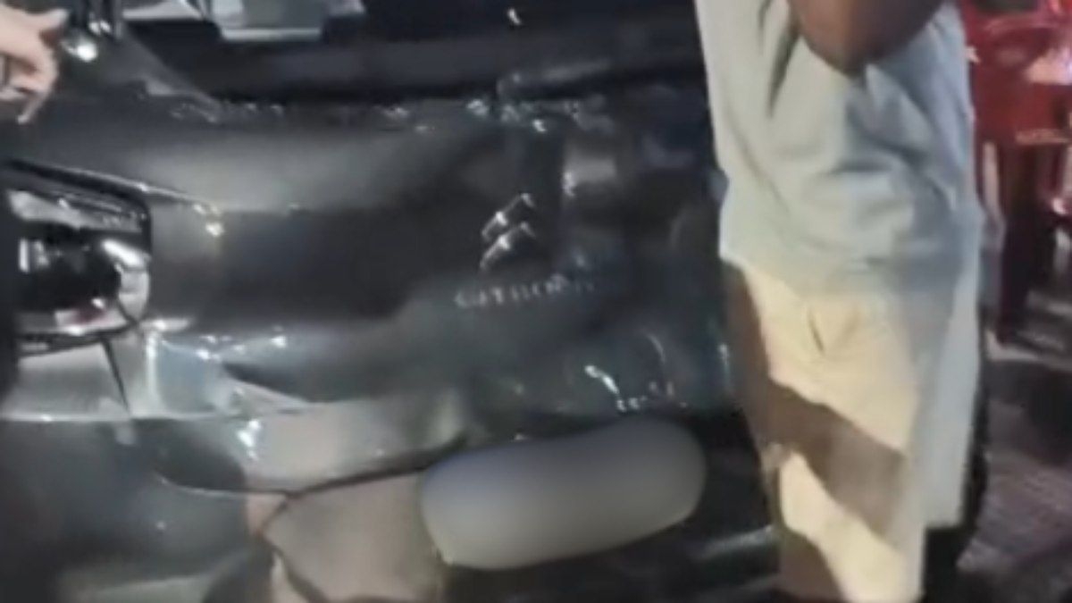 Acidente de BMW causa danos a veículos em Vitória