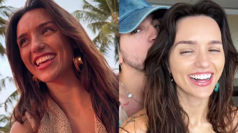 Rafa Kalimann abre o coração e exibe registros inéditos com Nattanzinho: 'Amor'