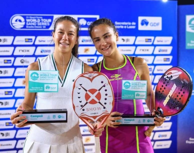 Vitória Marchezini é bicampeã do Sand Series de Brasília