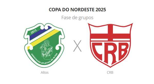 Altos e CRB: onde assistir ao jogo e escalações