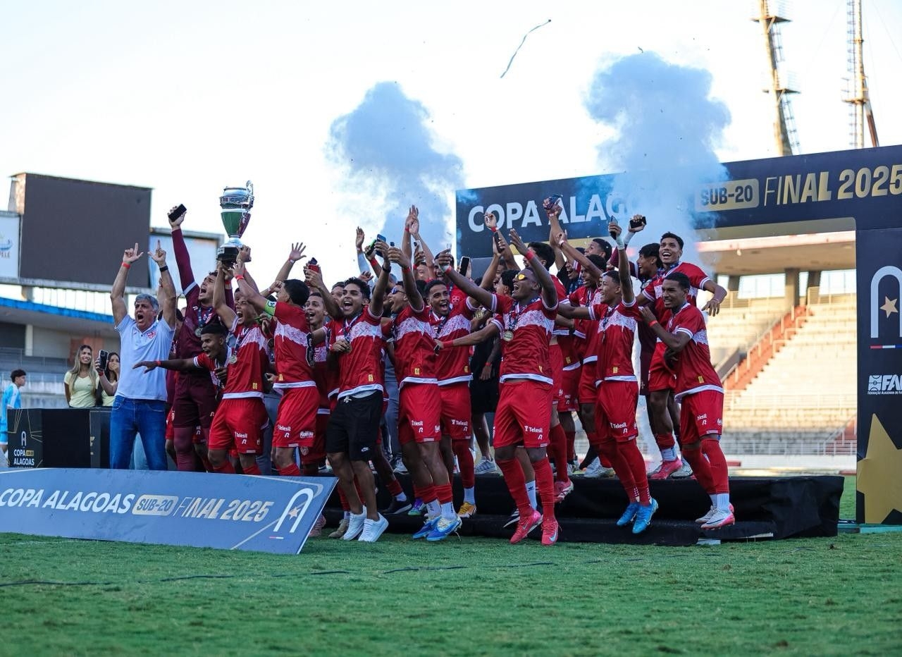 CRB conquista o título da Copa Alagoas Sub-20 com virada