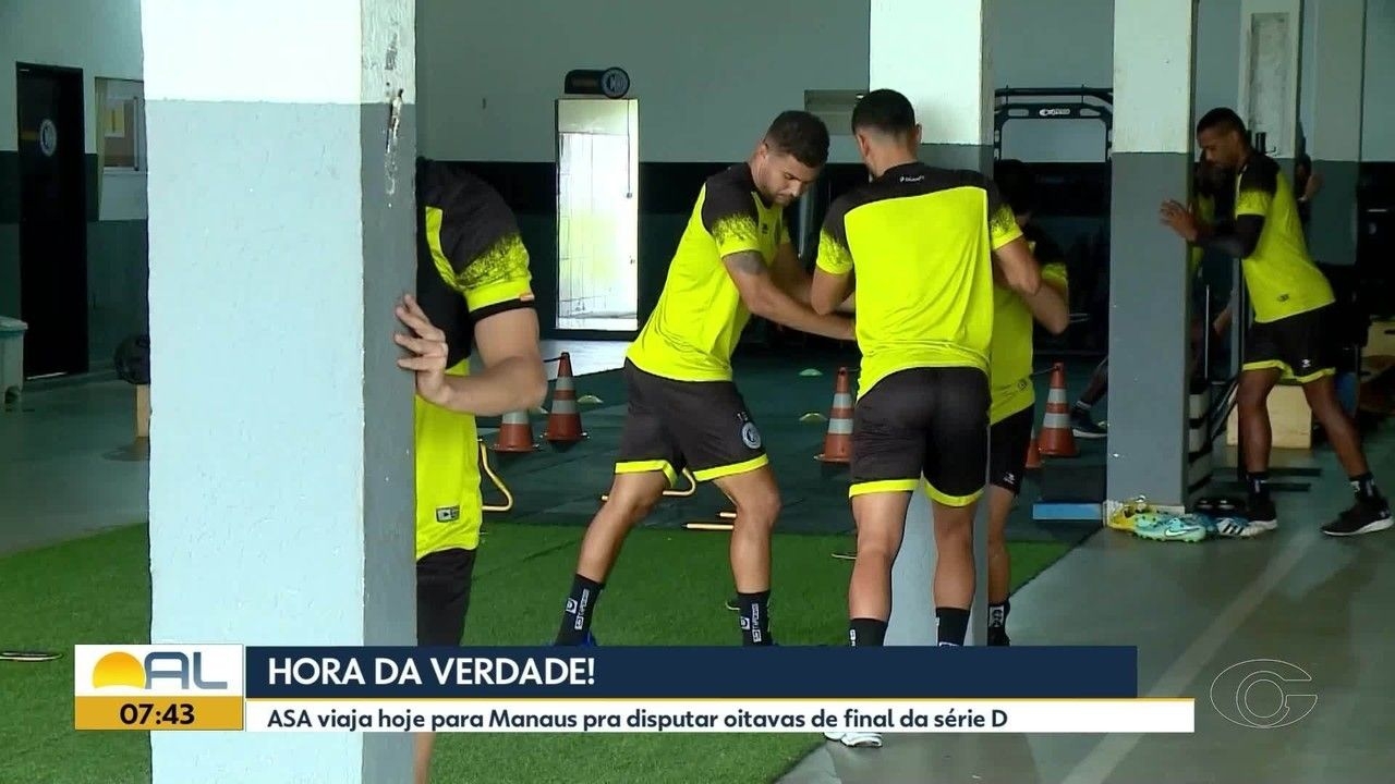 ASA se prepara para jogo contra o Manauara na Série D