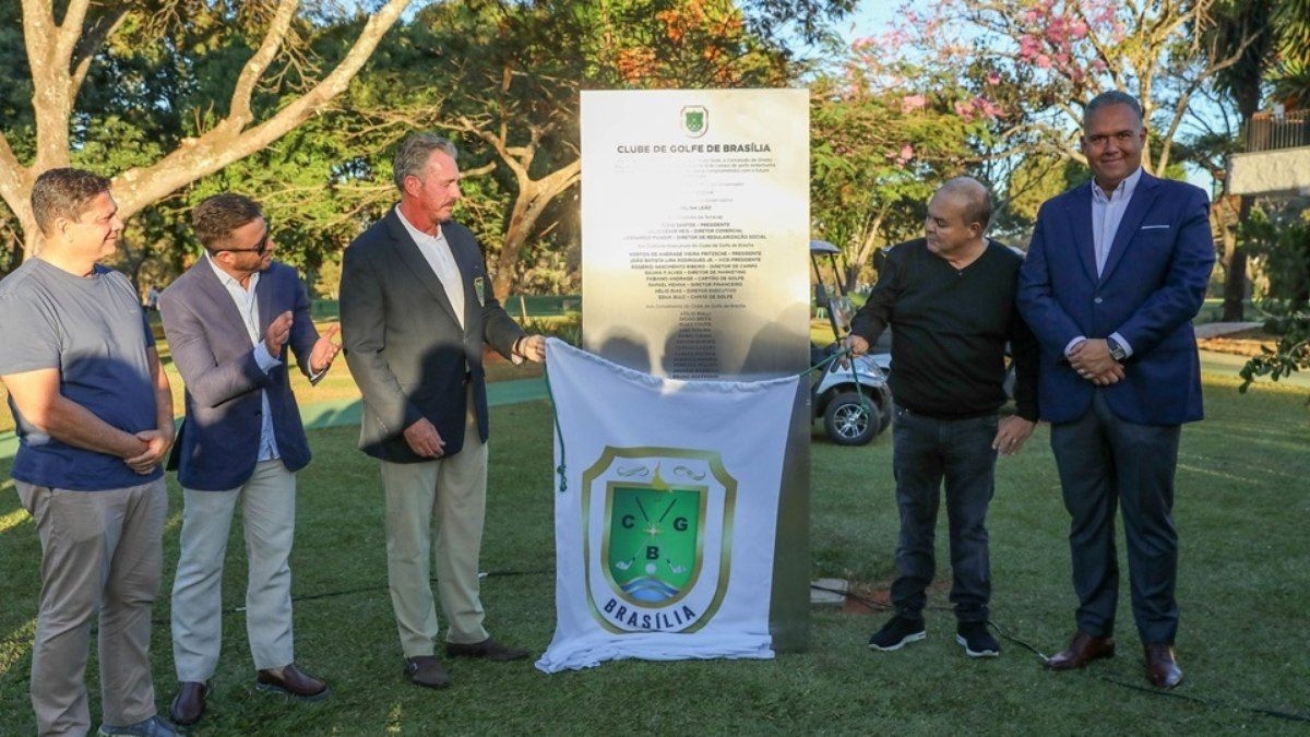 Clube de Golfe realiza homenagem a Ibaneis Rocha