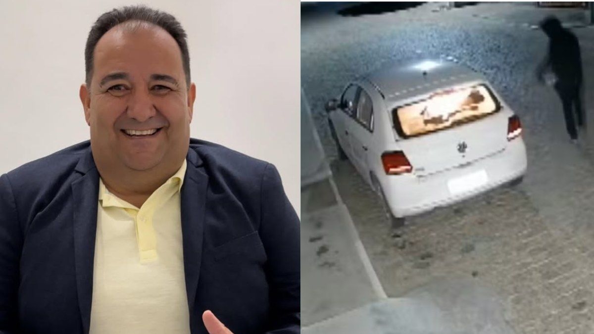 Homem encapuzado incendeia carro de prefeito na Bahia