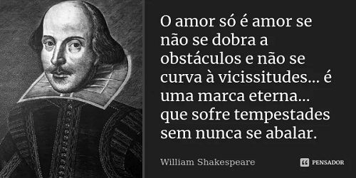Amor é um ato descompensado que só dá certo depois