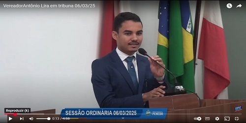 Da tribuna da CVP, Vereador Antônio Lira cobra Kit Material Escolar