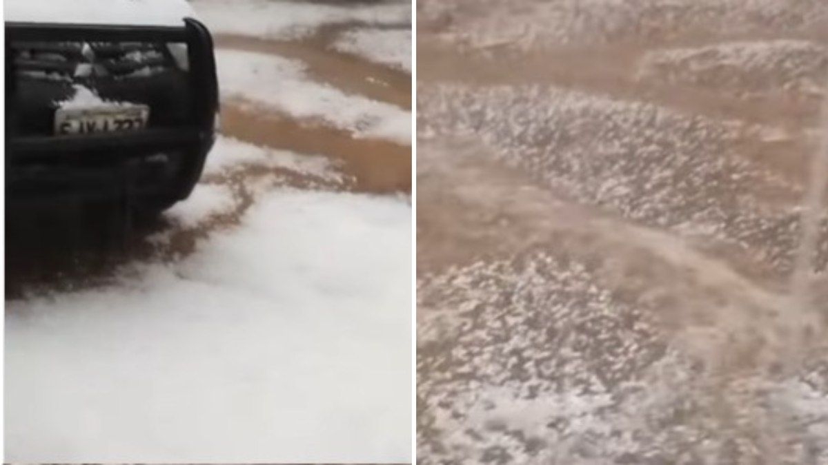 Temporal com granizo interrompe buscas por escoteiro desaparecido