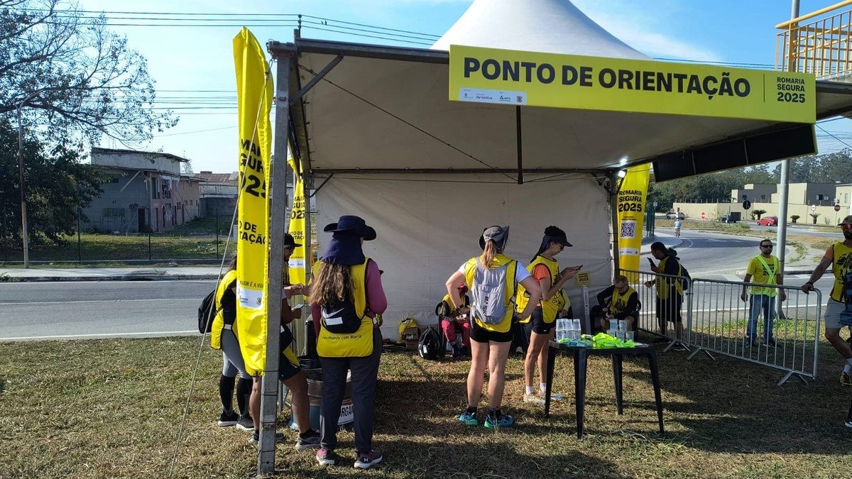 Atendimentos iniciam com 970 romeiros na Dutra