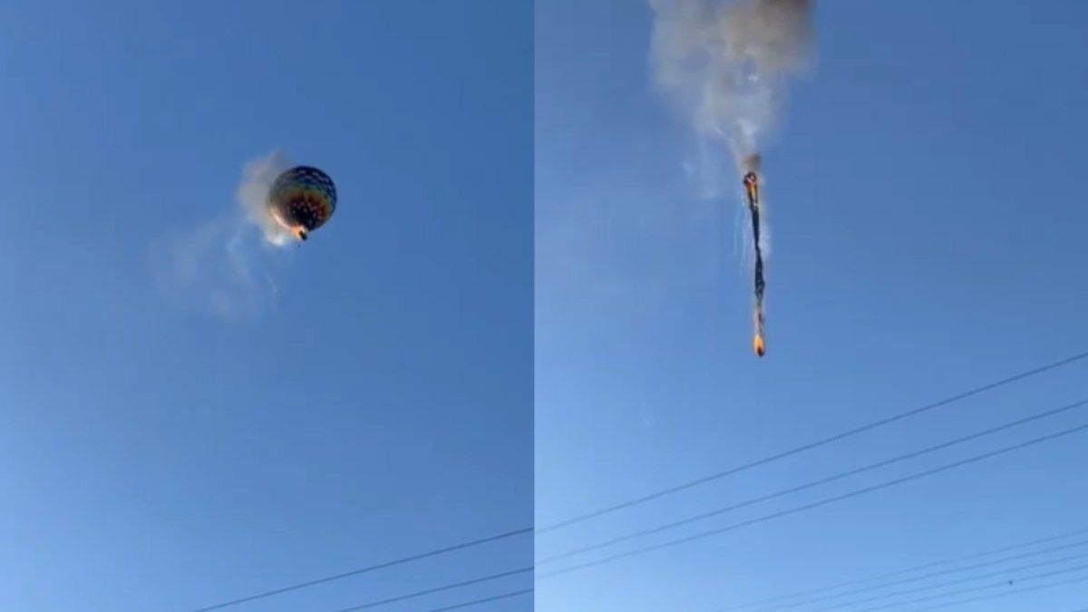 Acidente com balão em SC deixa oito mortos abraçados