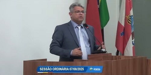 Vereador Júnior do Tó defende interesses da comunidade em sessão da Câmara de vereadores de Penedo