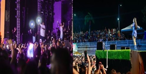 Festa do Bom Jesus dos Navegantes de Penedo é dividida entre shows e chuva