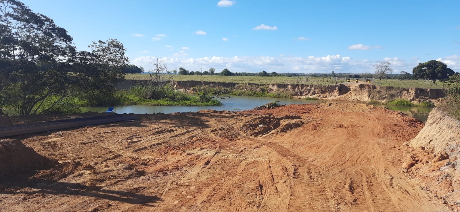 Ponte da Ponta Mofina começa a ser construída