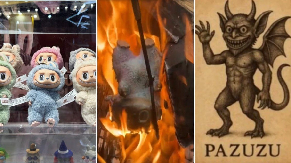 Fãs queimam bonecos Labubu após teoria de demônio
