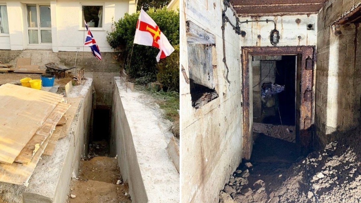 Casal encontra bunker nazista embaixo de casa