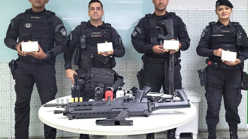 Alagoas registra apreensão de 653 armas em 2025