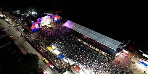 Festa de Bom Jesus do Navegantes em Penedo: Shows lotam Arena Sinimbú