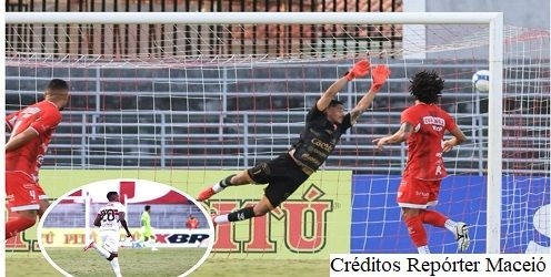 Diga-se ou escreva-se o que quiserem, mas Penedense perdeu para o CRB por falhas na marcação