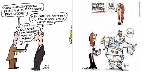 Em política troca-troca de partidos ou de lado sempre ferem aos antigos