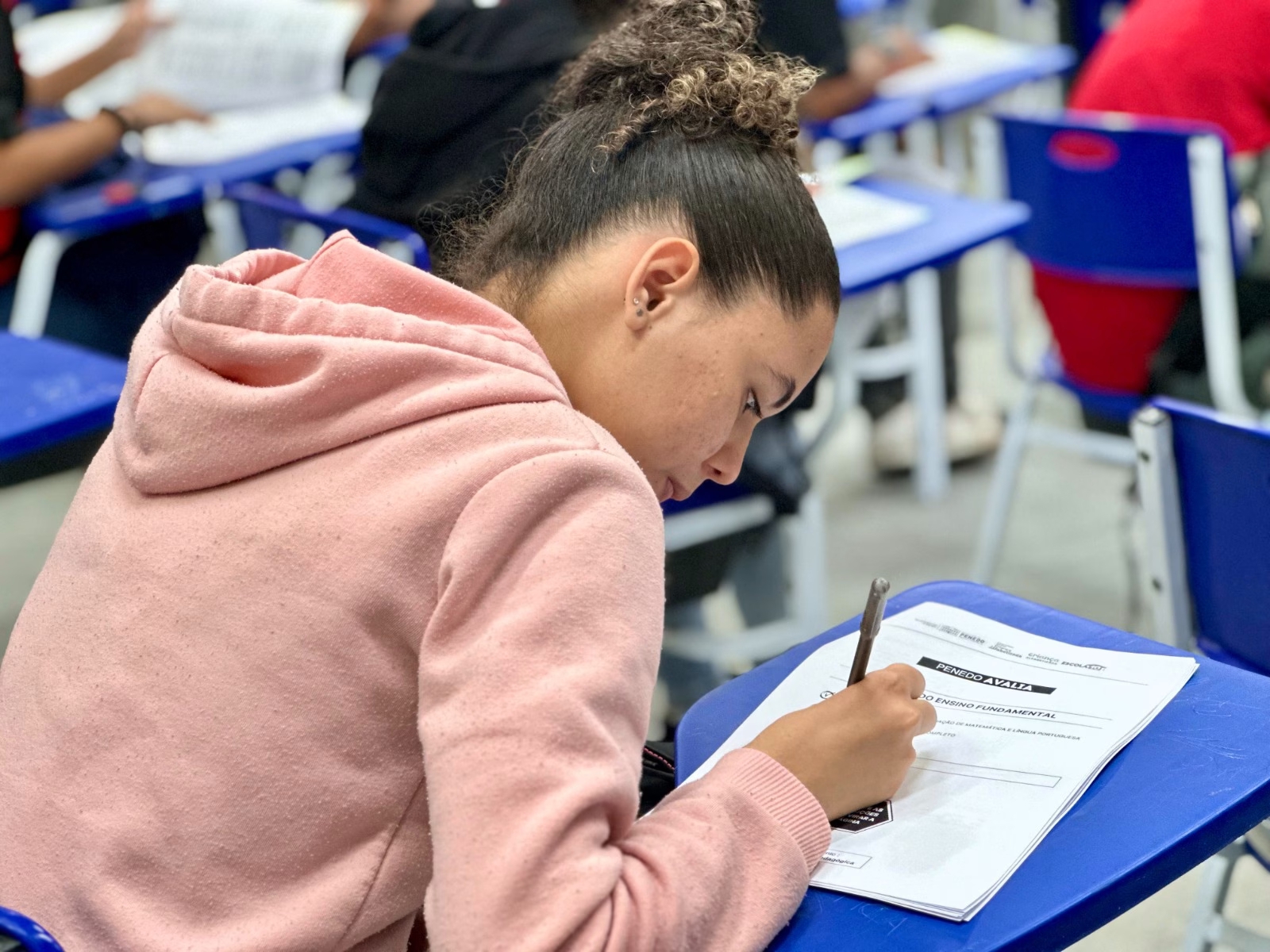 Aulão de redação do ENEM para alunas em Penedo