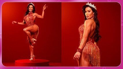 Gracyanne Barbosa brilha como Rainha da Bateria da União da Ilha