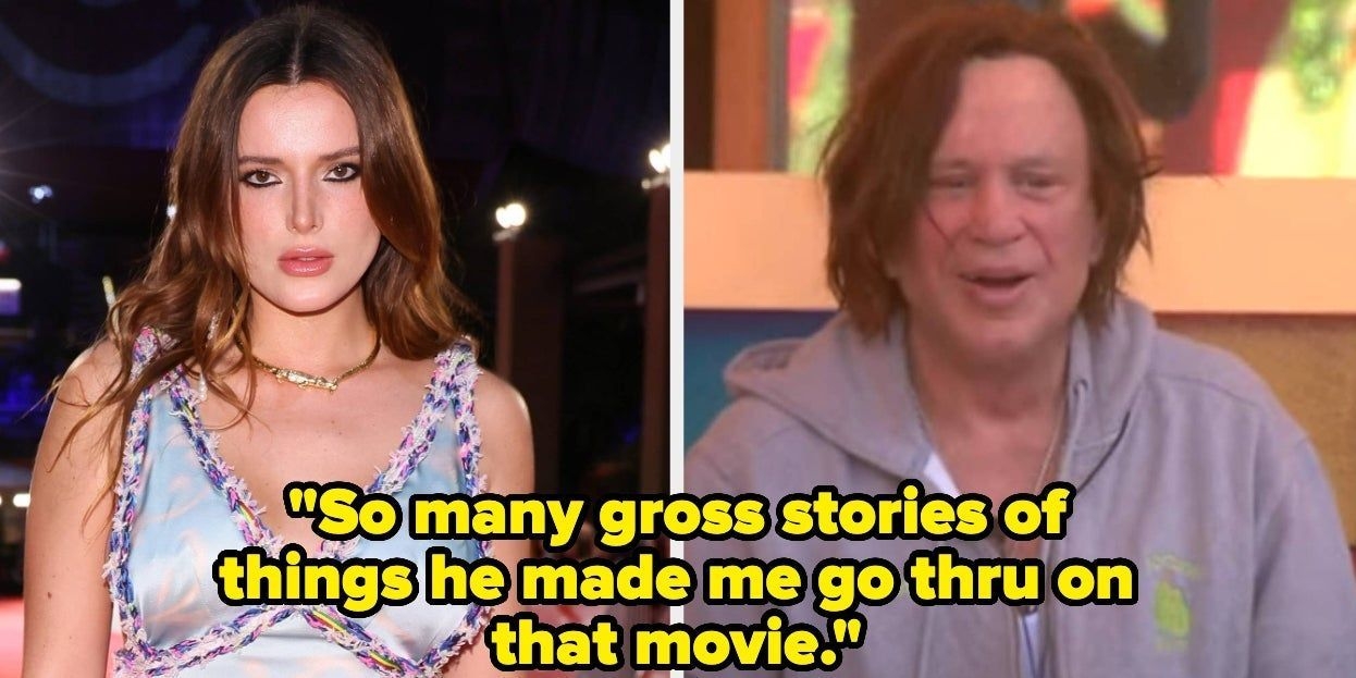 Bella Thorne Faz Alegações Perturbadoras Sobre Mickey Rourke