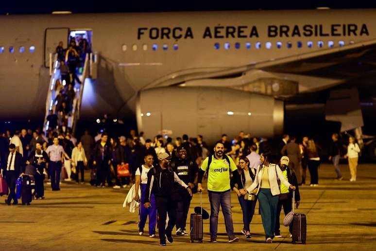 Brasil está fora da sexta leva de autorização para sair de Gaza