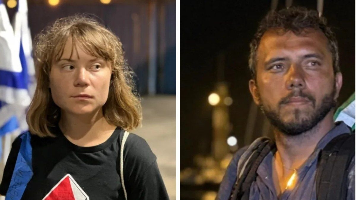 Israel divulga fotos de Thiago Ávila e Greta Thunberg