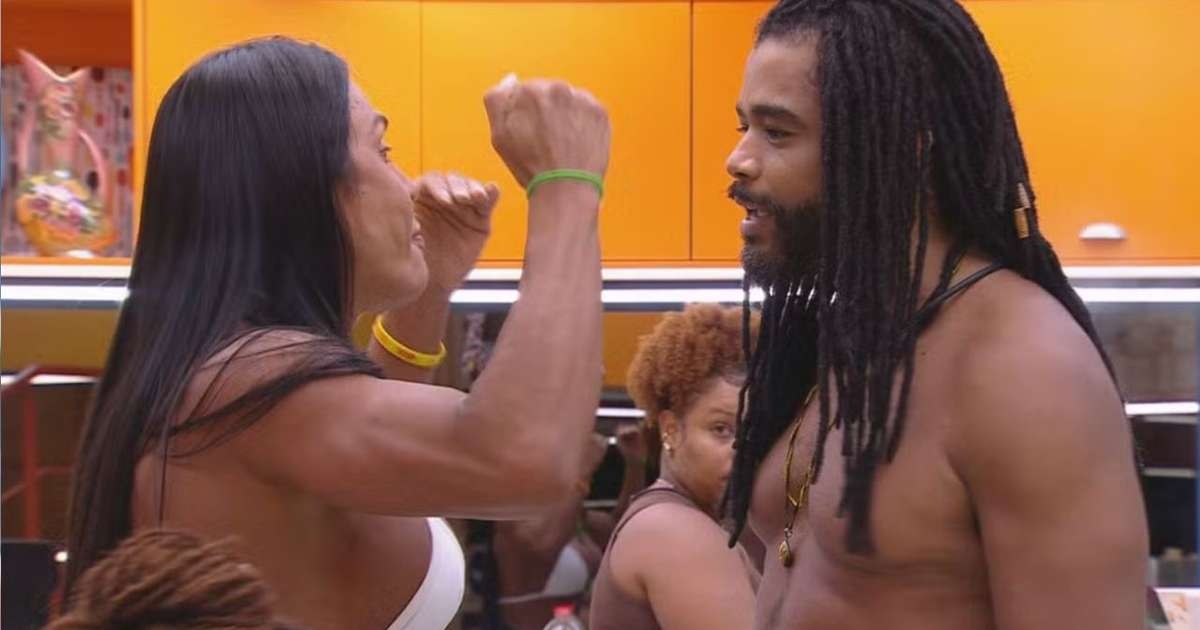 Diogo e Gracyanne celebram noite após veto no BBB 23
