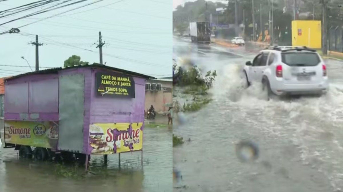 Tempestade causa mortes e alagamentos em Recife